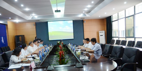 中国出口信用包管公司向导一行考察LETOU乐投智能　