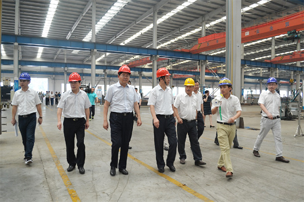 淮北市委书记黄晓武一行调研LETOU乐投矿装