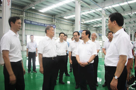 达哲省长调研LETOU乐投科技：要捉住通航生长的机缘