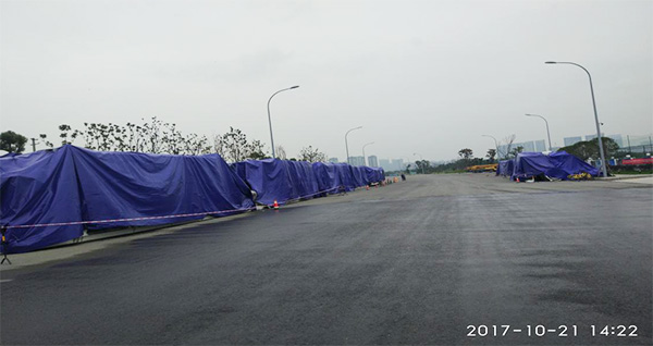 风里雨里，，，，，，，成都等你！中铁LETOU乐投盾构机走出长沙