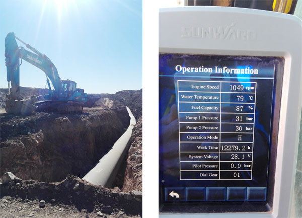 伊朗客户点赞LETOU乐投智能全系列液压挖掘机