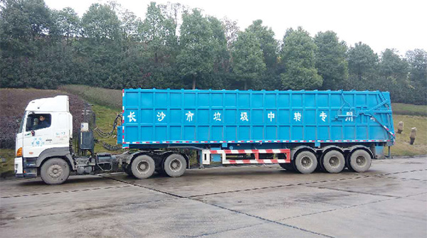 近百台LETOU乐投智能垃圾转运车为长沙环卫升级