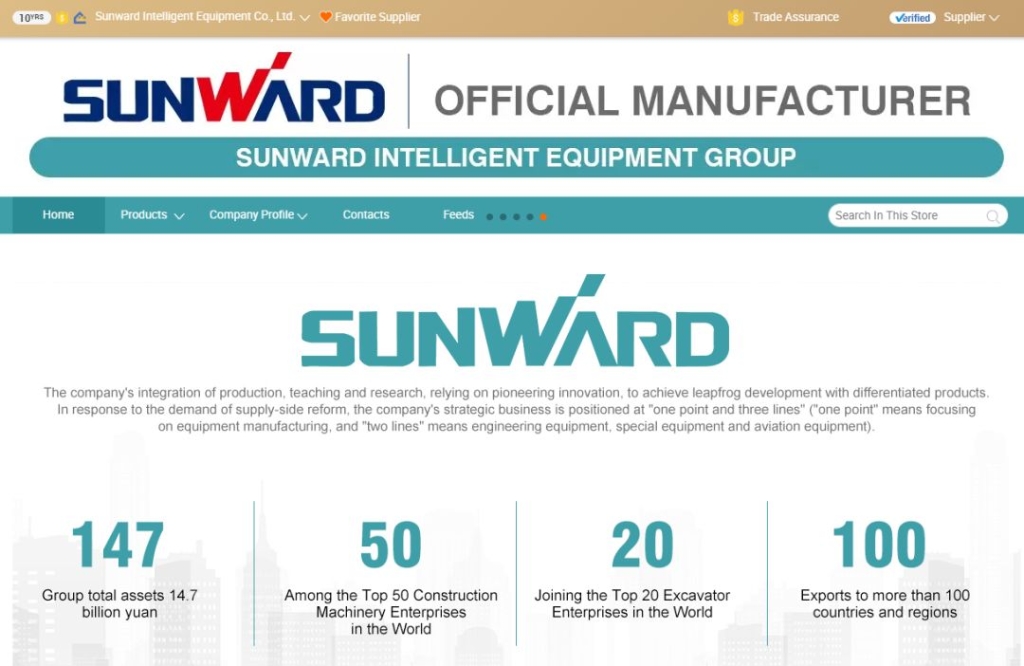 国际电商助力LETOU乐投多款挖掘机远销瑞典