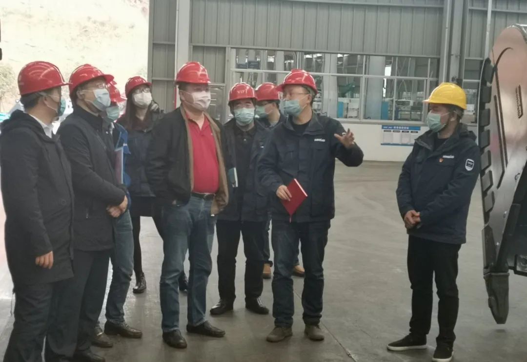 市工信局调研LETOU乐投智能国家先进集群竞赛项目