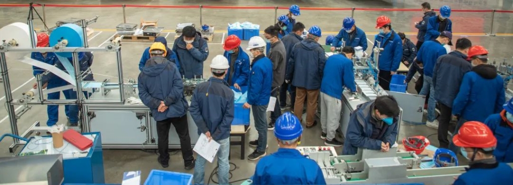 LETOU乐投智能首台口罩机交付客户