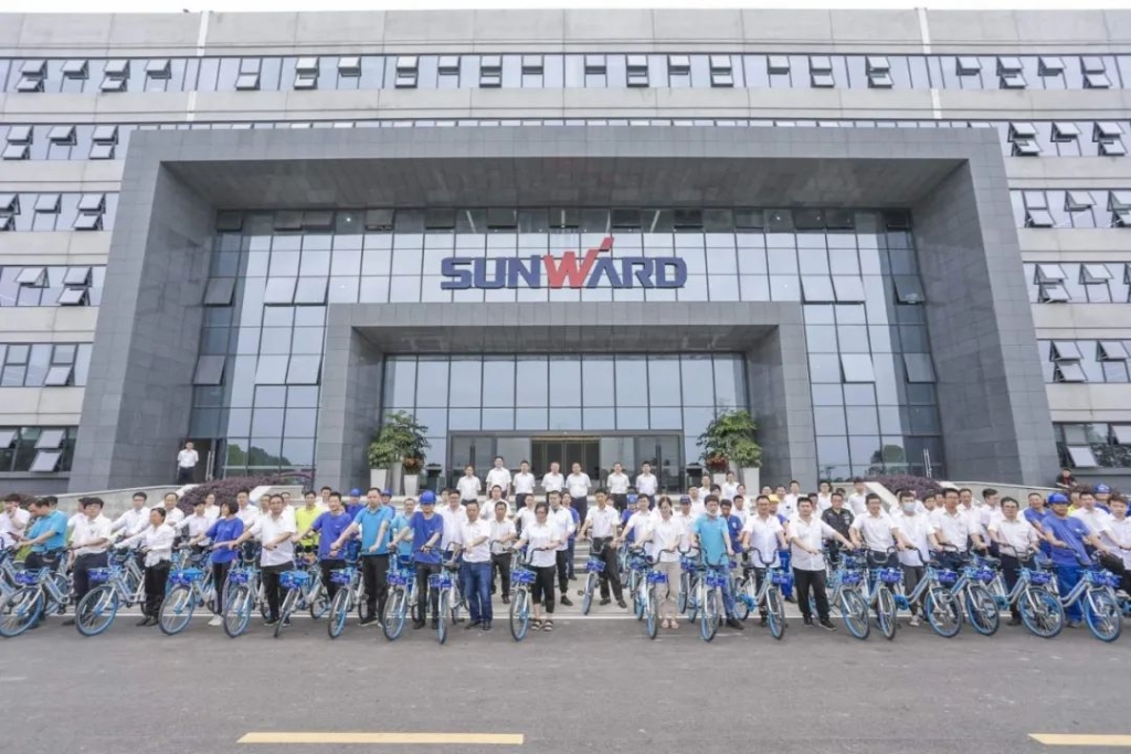 LETOU乐投工业城开通共享单车 员工通勤绿色便捷