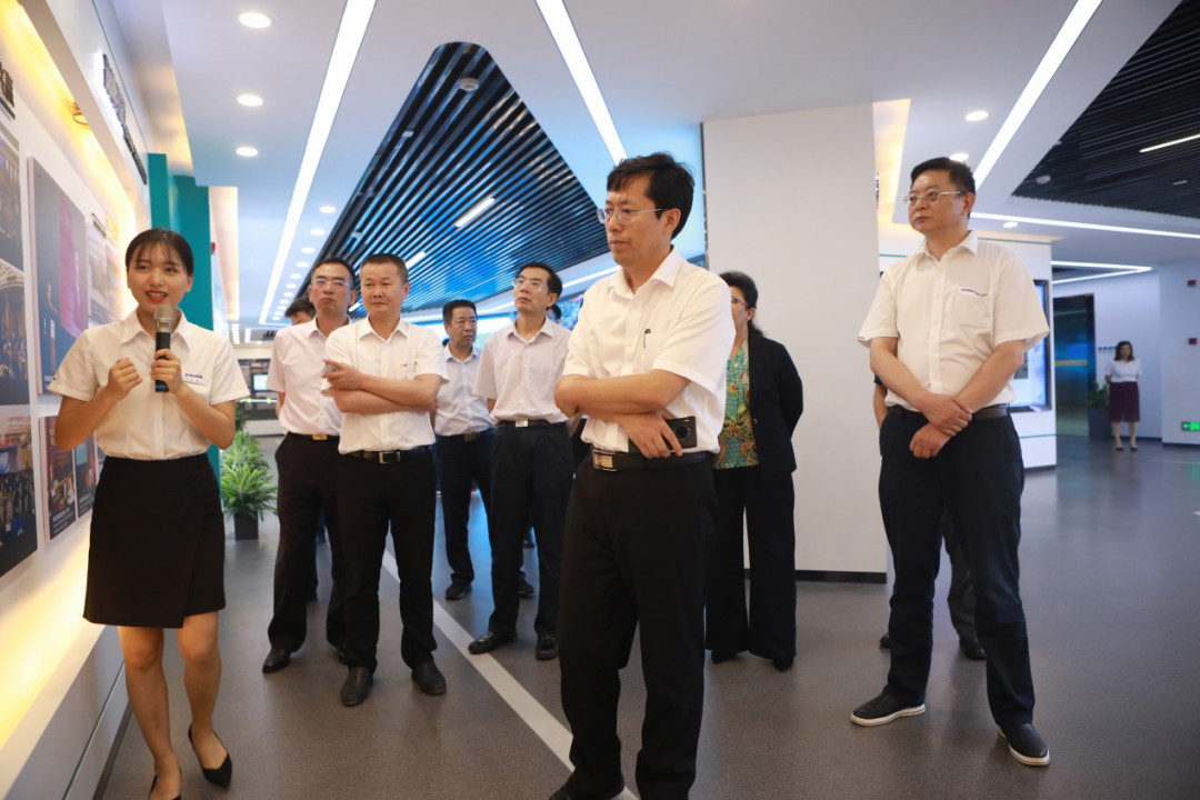 岳阳市委书记王一鸥带队调研LETOU乐投智能