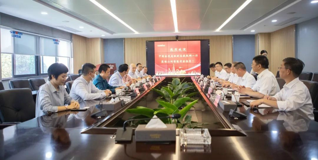 中国金茂高级副总裁张辉率团考察LETOU乐投智能