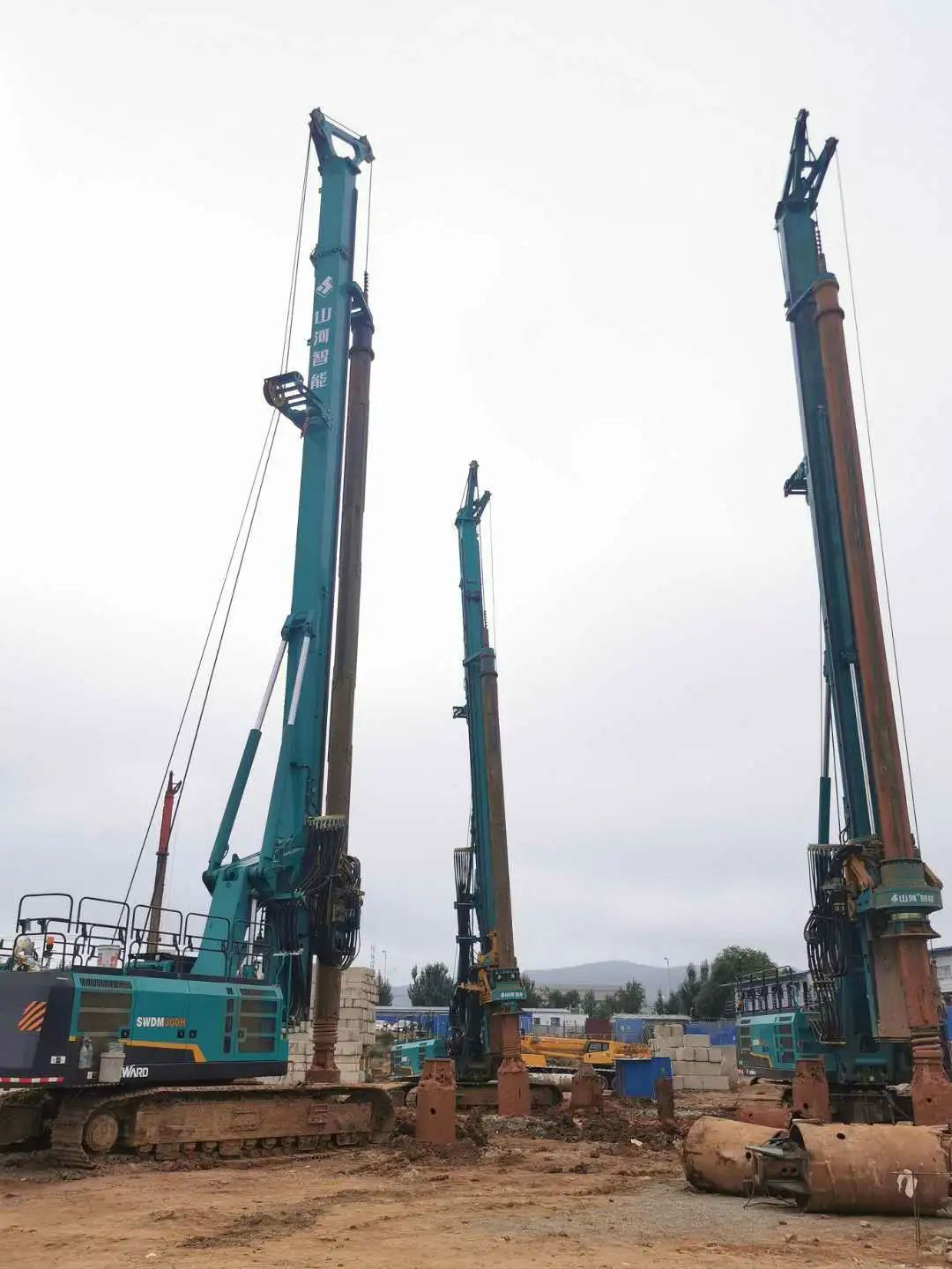 效率两倍于敌手！LETOU乐投智能旋挖钻机大连扬威名