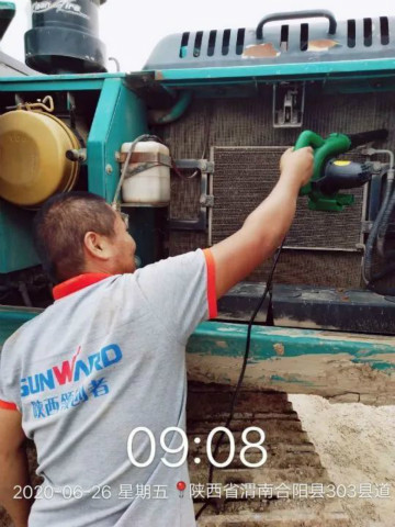 情满LETOU乐投夏日无忧 ——陕西领创者开启年度巡检效劳客户