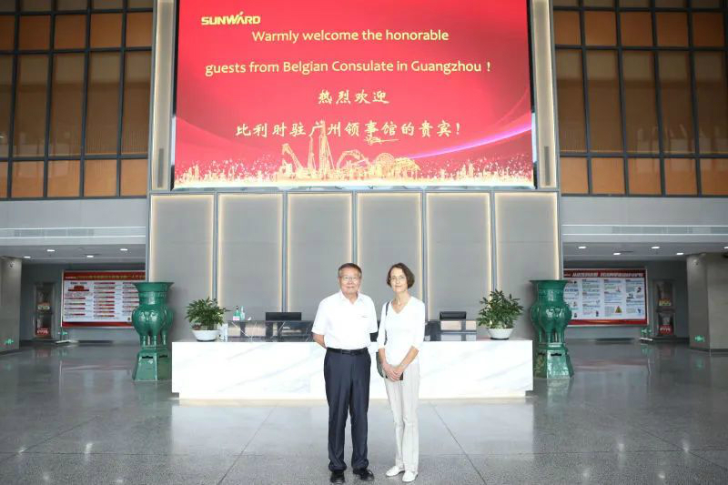 比利时商务领事到访LETOU乐投智能