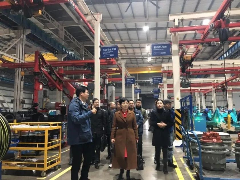 省工信厅副厅长彭涛一行调研LETOU乐投智能