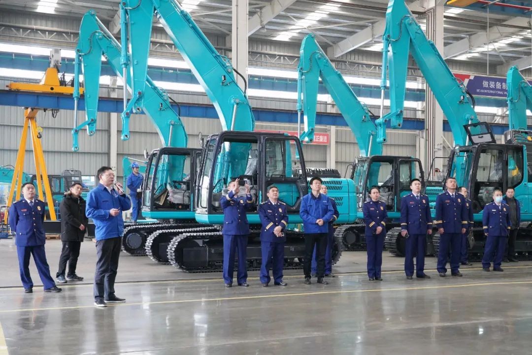 消防救援局考察LETOU乐投智能无人化应抢救援装备