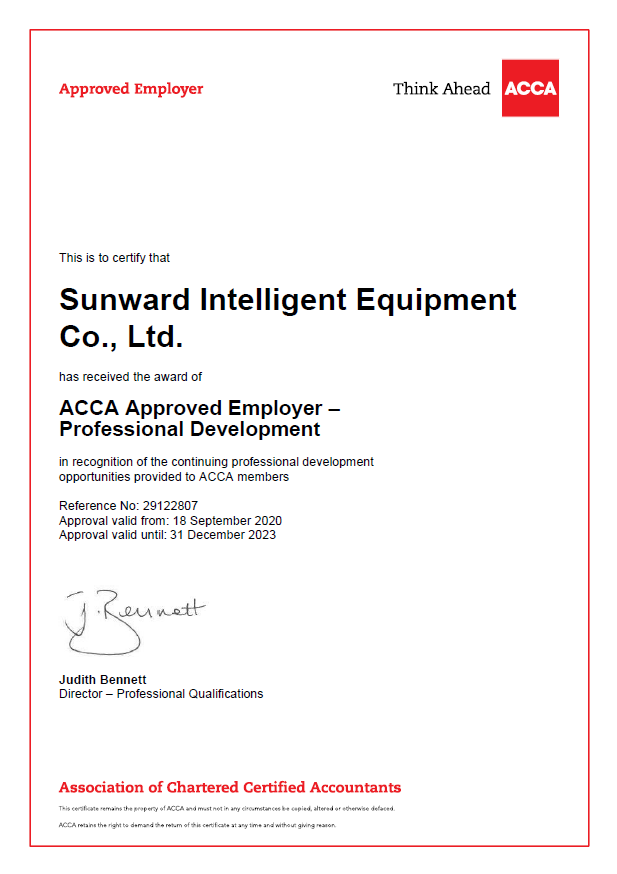 祝贺！LETOU乐投智能成为ACCA认可雇主