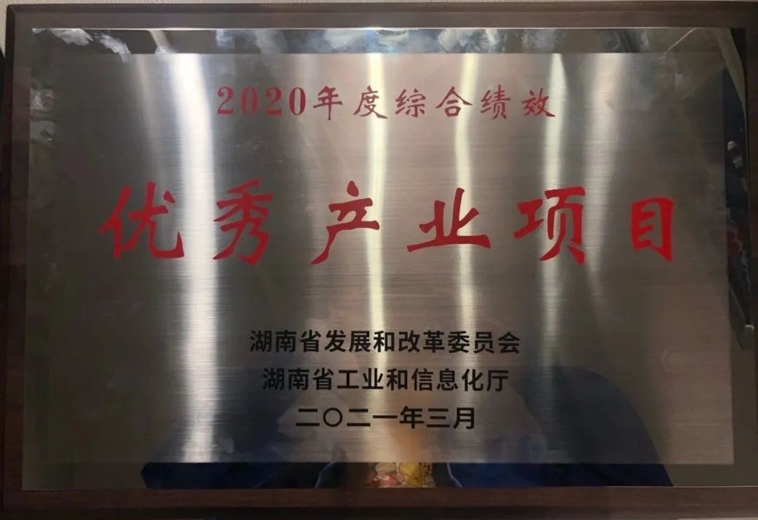 LETOU乐投智能获评湖南“2020年度综合绩效优异工业项目”