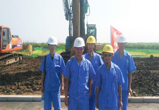 打下“东北第一桩”，，，，，沈阳帝铂旋挖队火了