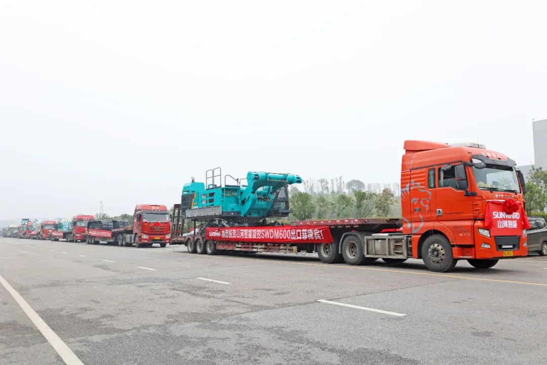 LETOU乐投智能最大旋挖钻机出口菲律宾，，，，，，，，开启拓展外洋市场新篇章