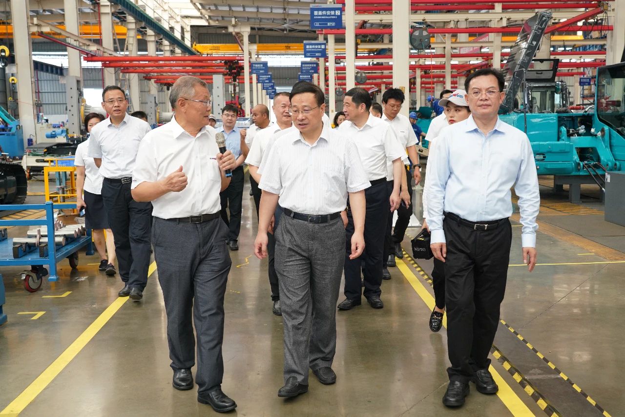 国家统计局总经济师毛盛勇率团调研考察LETOU乐投智能