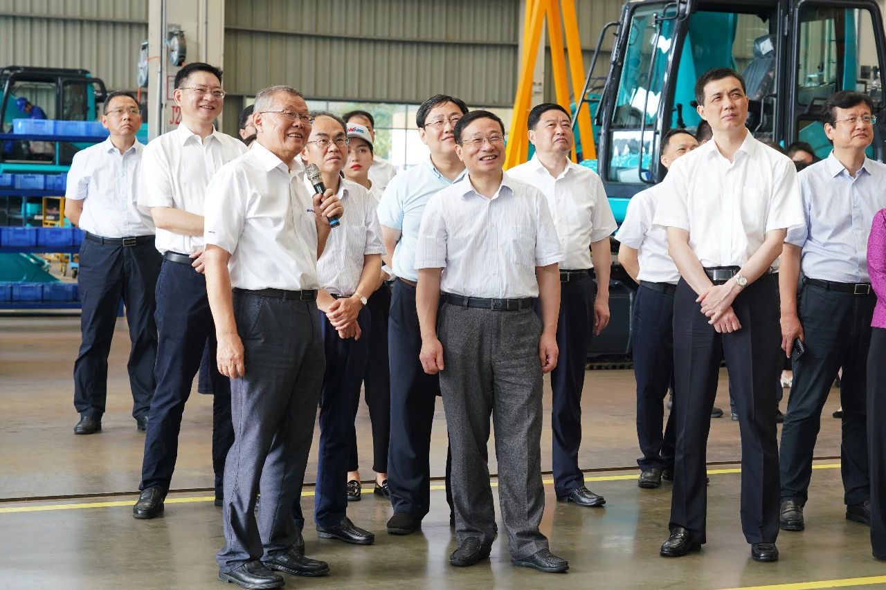 国家统计局总经济师毛盛勇率团调研考察LETOU乐投智能