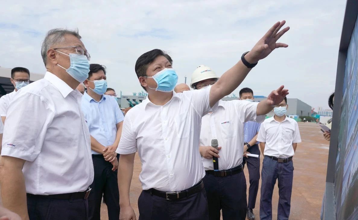 长沙县委书记付旭明调研LETOU乐投智能