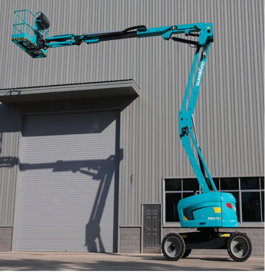 匠心打造！LETOU乐投智能曲臂式高空作业平台正式投放市场