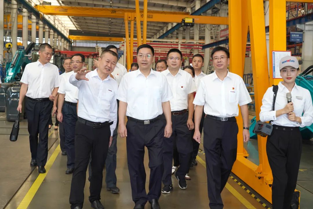 湖南省委常委、省纪委书记、省监委署理主任王双全调研LETOU乐投智能