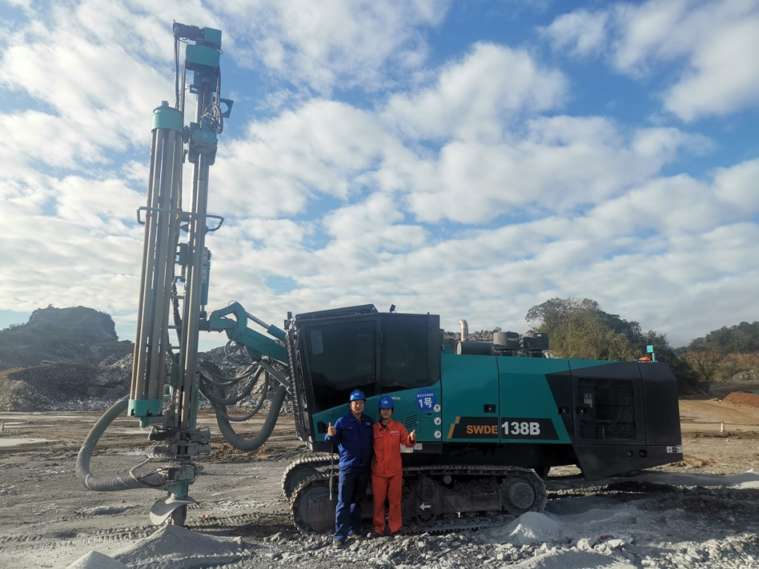 追加订单！LETOU乐投智能一体化潜孔钻机助力海南华润水泥获好评