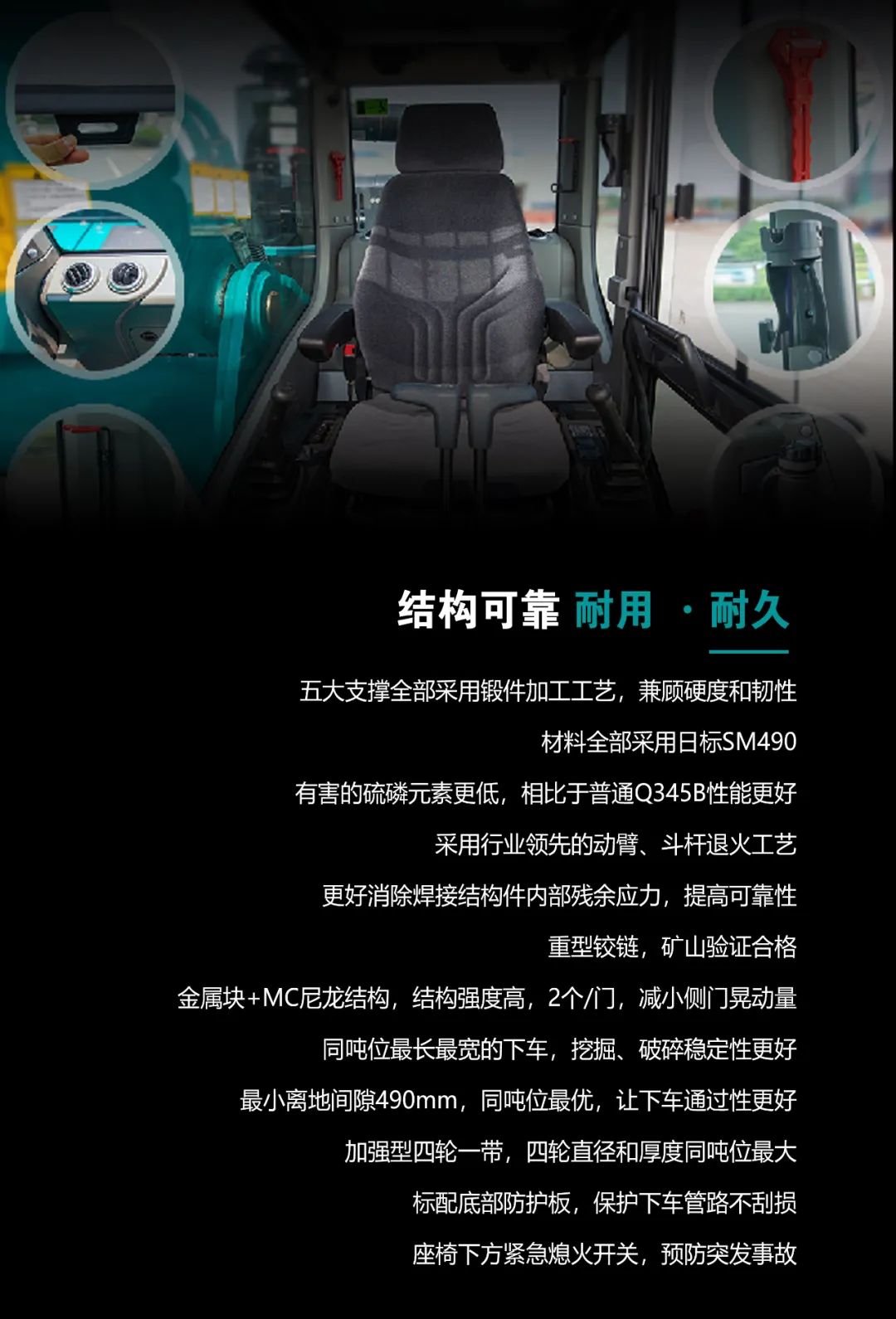 一图读懂 | 高配、高效！LETOU乐投智能新一代26吨级挖掘机助您“掘”胜千里