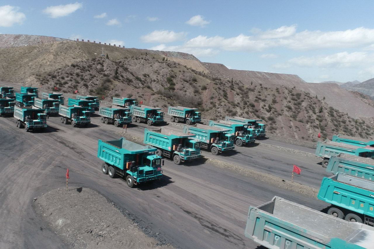 图集 | “LETOU乐投绿”满矿山！LETOU乐投智能矿山成套装备实力“亮剑”