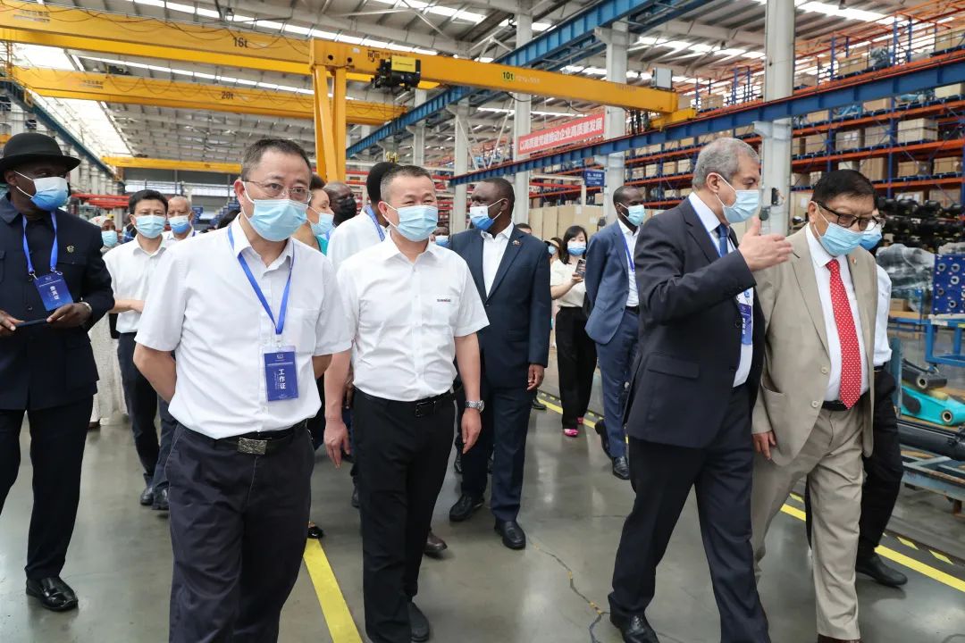 非洲驻华使节走访LETOU乐投智能