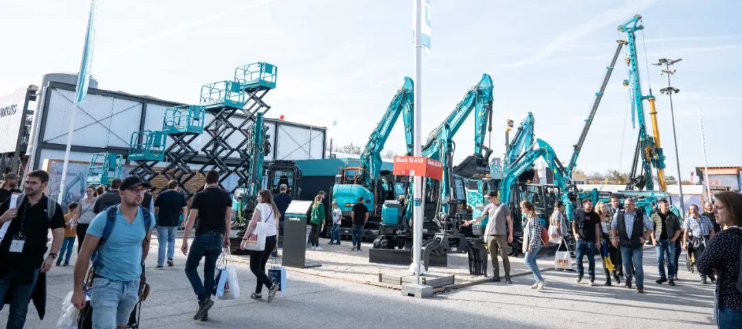 Bauma 2022 | 一组火热现场图带您重温LETOU乐投智能德国宝马展之旅