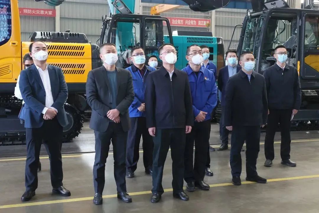 彭涛副市长督导LETOU乐投智能清静生产事情、开展新春慰问