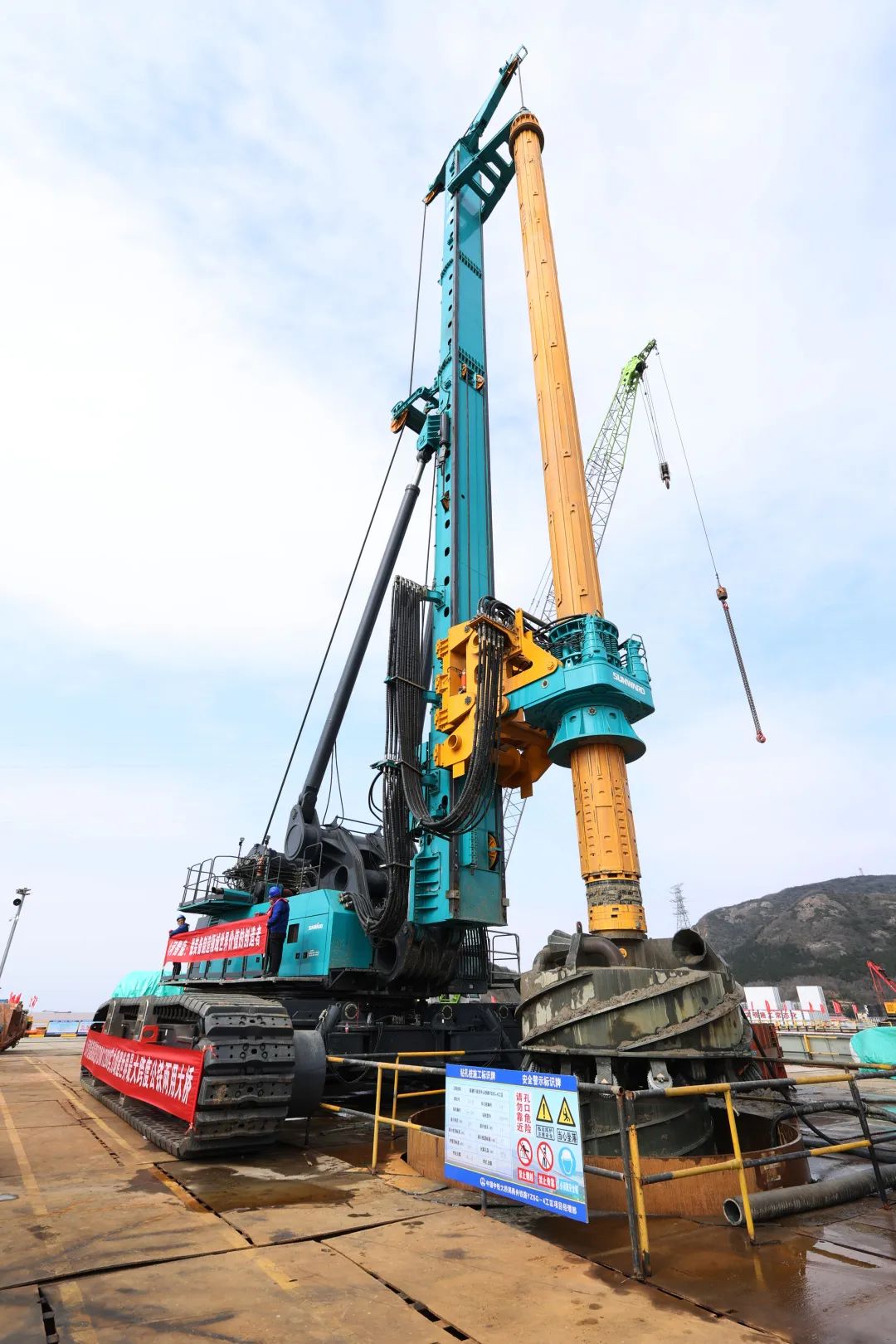 超等装备助建超等工程！LETOU乐投智能超等旋挖钻机SWDM1280推介会乐成举行