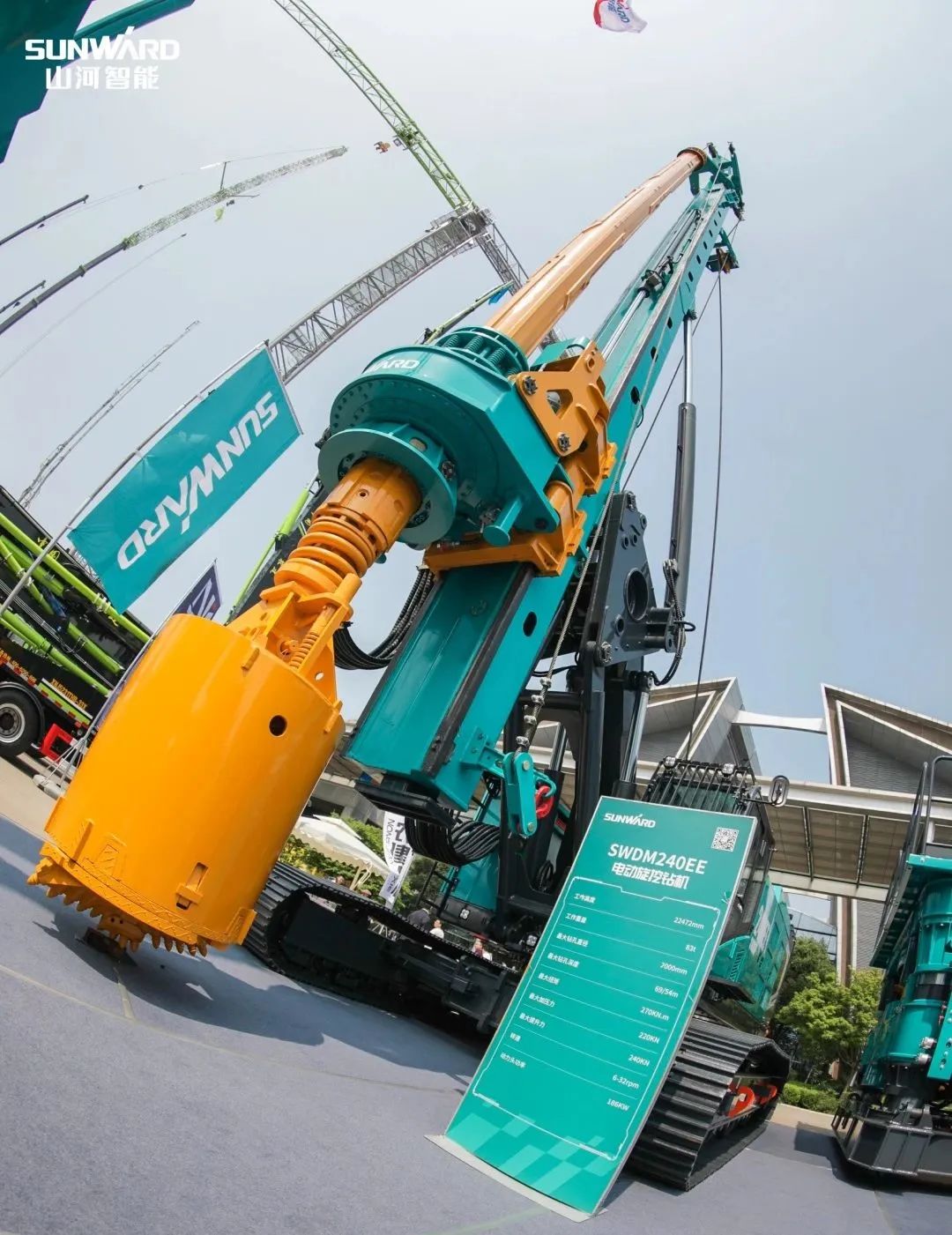 “零故障”“低能耗”！LETOU乐投智能增程式电动旋挖钻机惊艳首秀