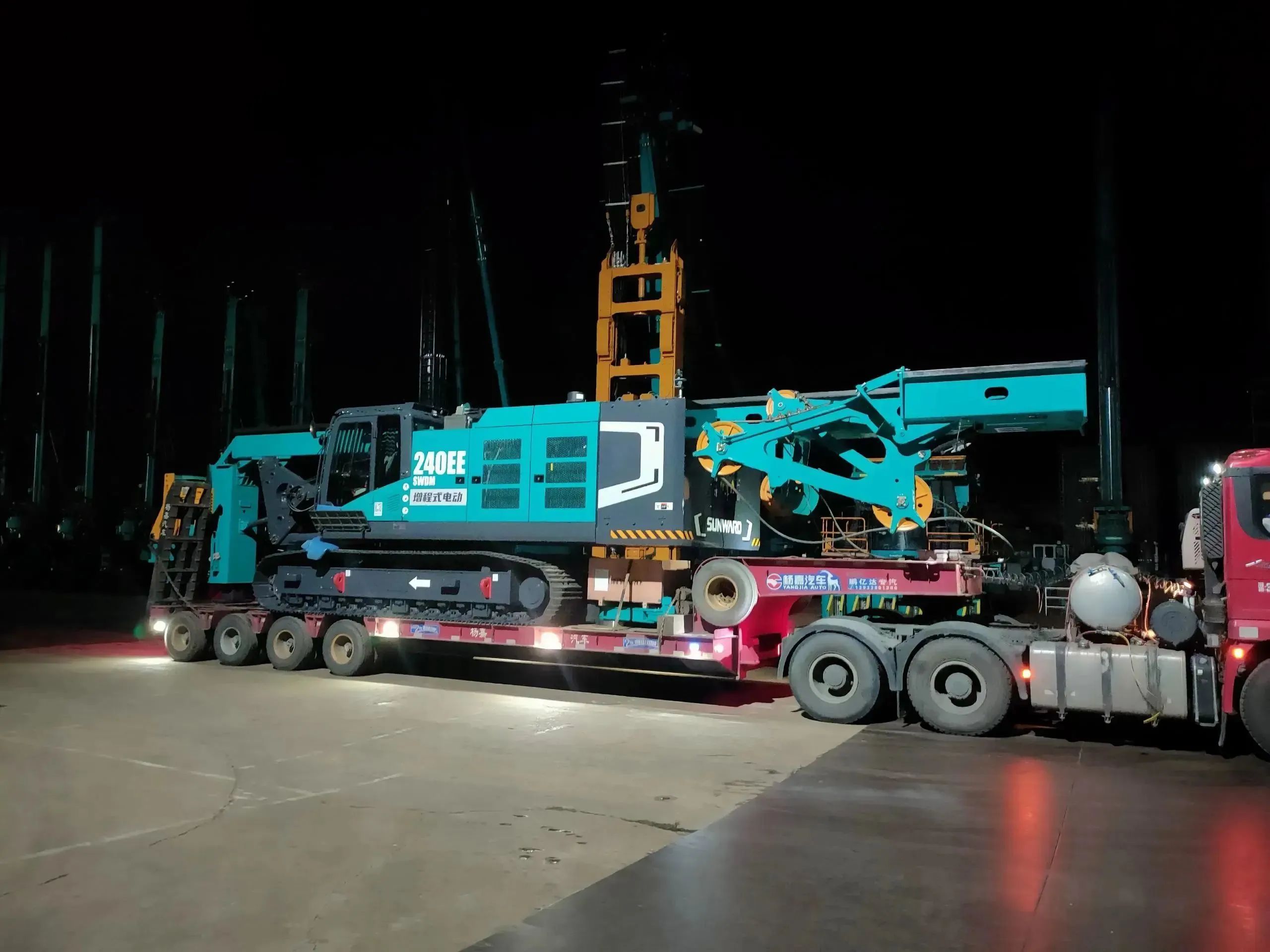 “零故障”“低能耗”！LETOU乐投智能增程式电动旋挖钻机惊艳首秀