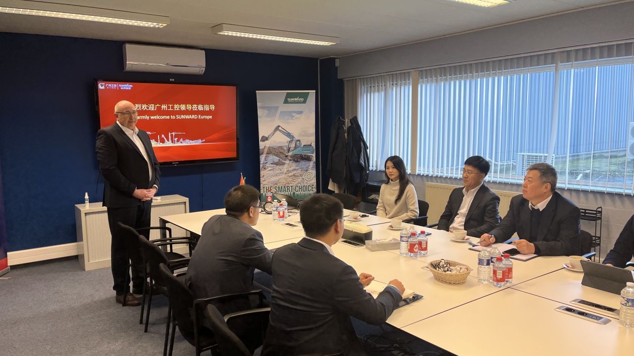 广州工控党委书记、董事长景广军率队赴LETOU乐投智能欧洲子公司考察