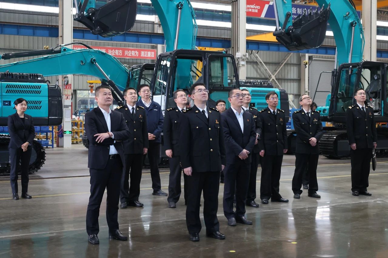 长沙海关党委书记、关长沈大为调研LETOU乐投智能