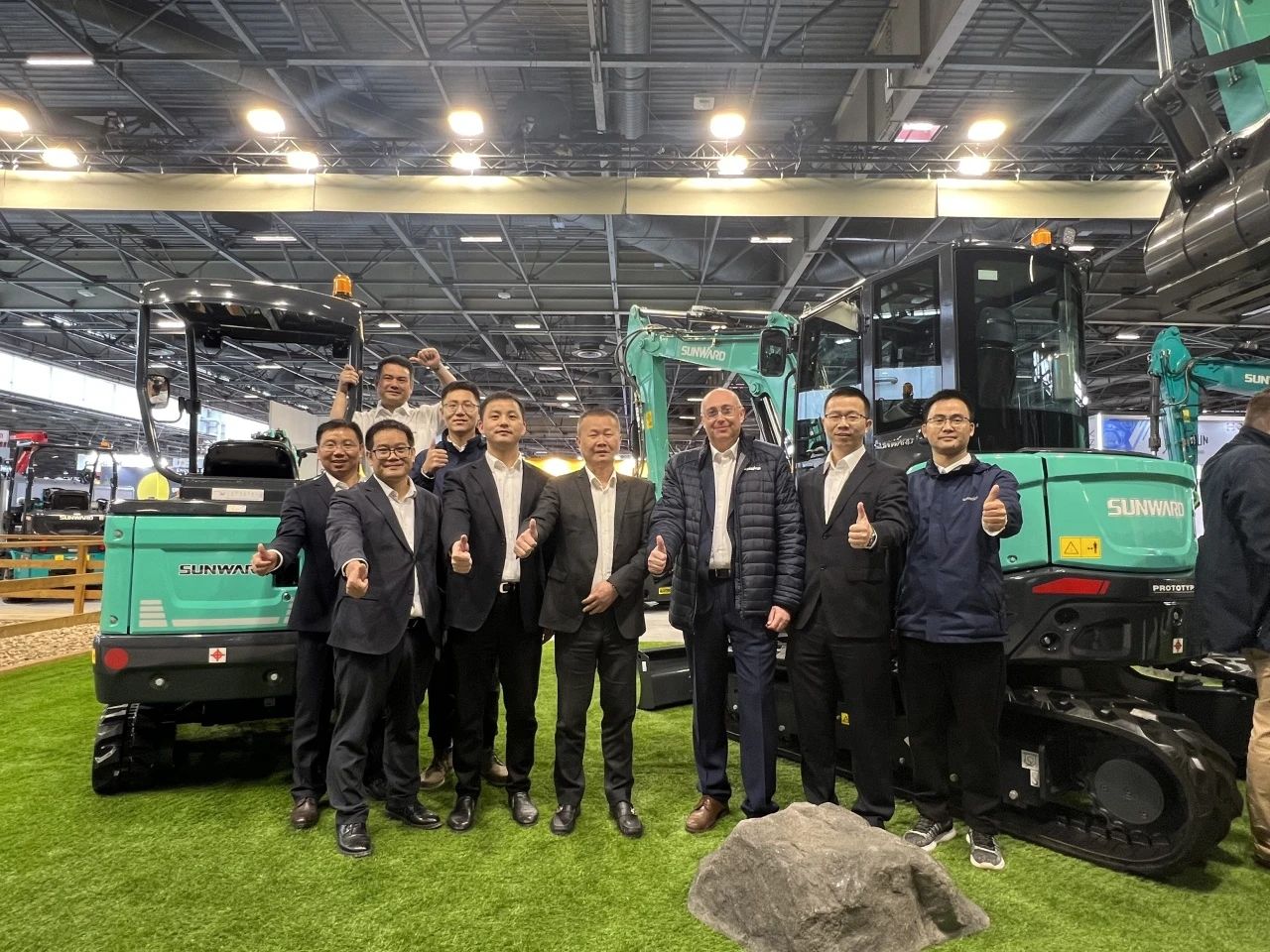 赢战INTERMAT 2024！LETOU乐投智能土方机械深耕全球高端市场