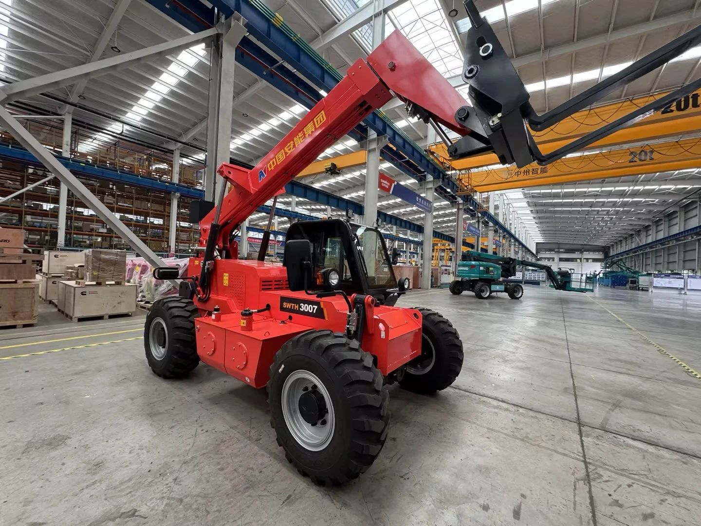 应运而生，，，，，“急”速响应！LETOU乐投智能伸缩臂叉装车进军应抢救援领域