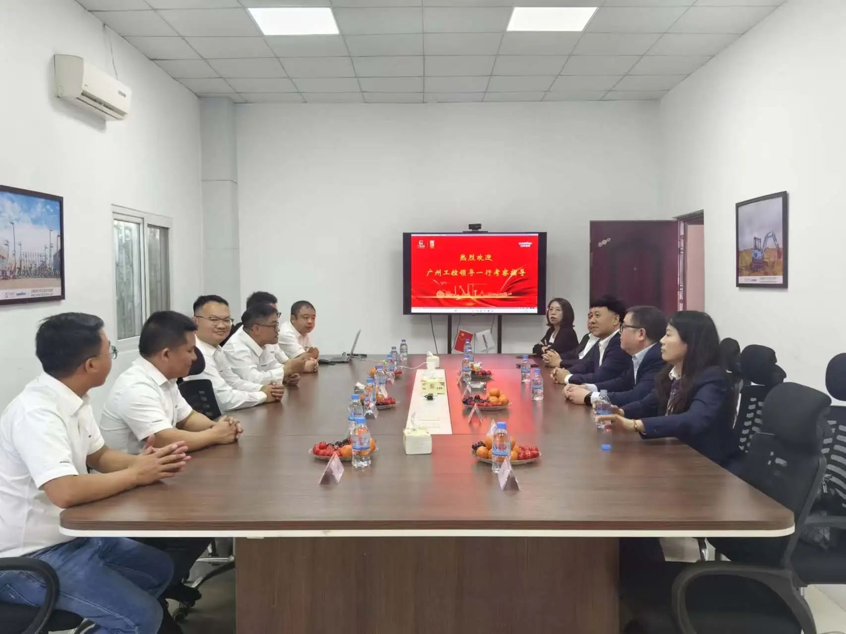 广州工控集团党委书记、董事长景广军率队考察LETOU乐投智能柬埔寨子公司