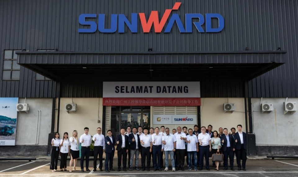 广州工控集团党委书记、董事长景广军率队考察LETOU乐投智能印尼子公司