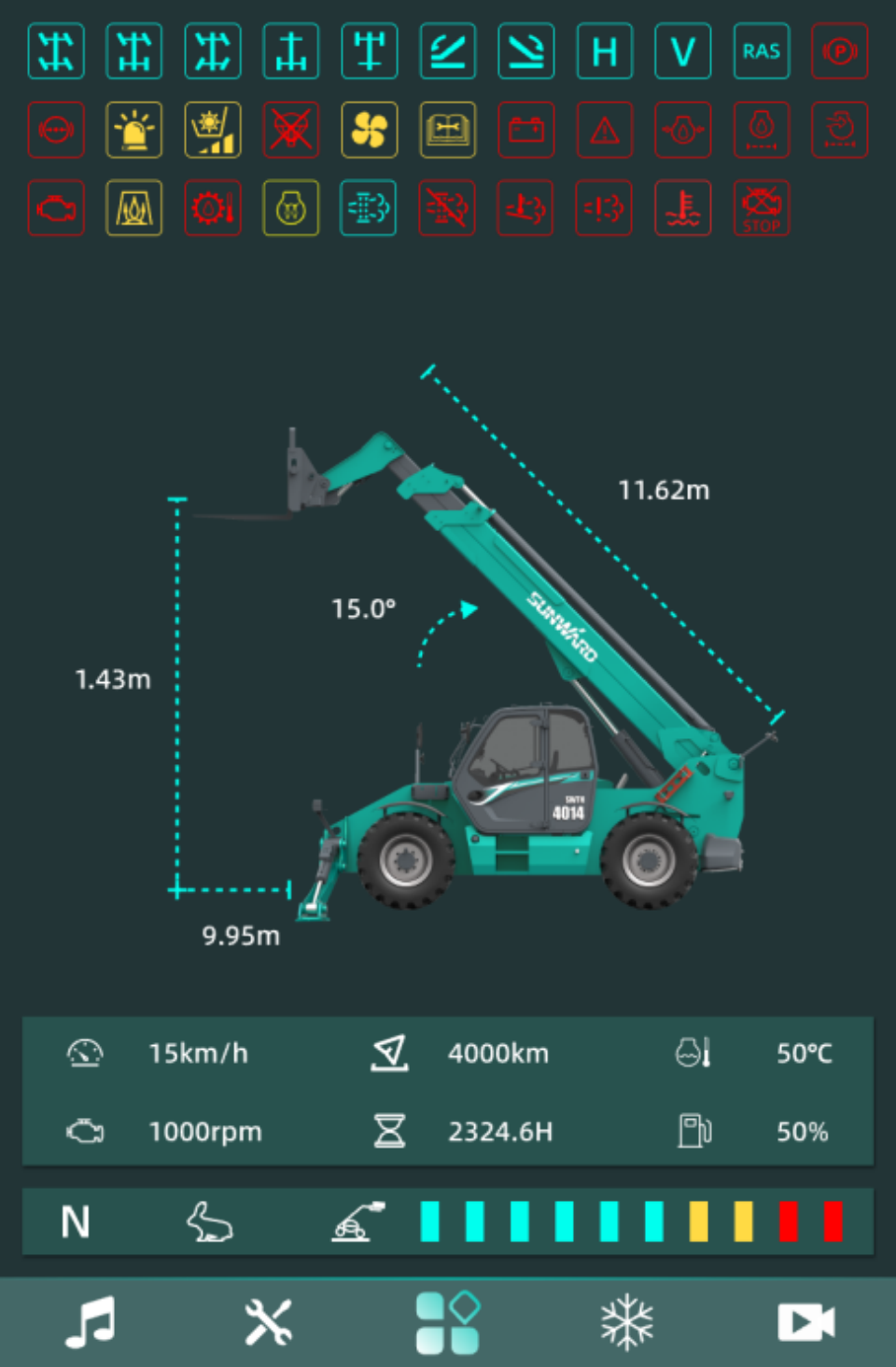 高端机型“双箭齐发”！LETOU乐投智能两款伸缩臂叉装车乐成下线