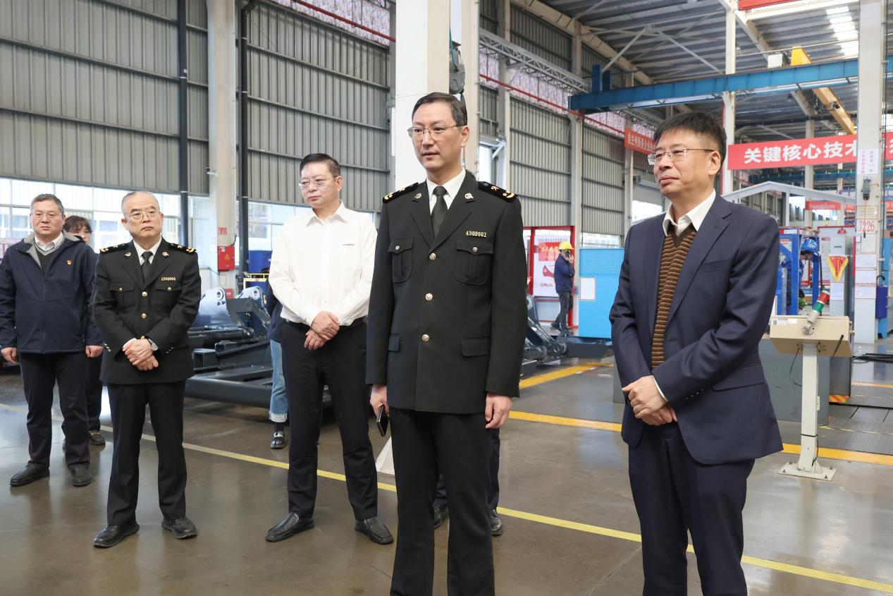 长沙海关关长、党委书记顾炯调研LETOU乐投智能